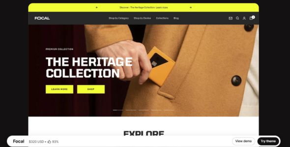 Focal Shopify Theme v13.0.0 Free Download