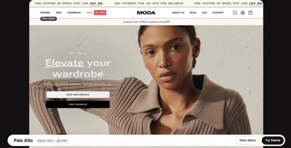Palo Alto Shopify Theme V9.1.0 Free Download
